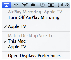 Apple TV Size